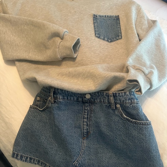 Casual Gray denim dress by Seroya! - Picture 2 of 8